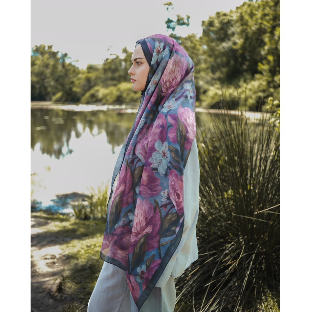 FLOREA ŞAL GÜL PEMBE