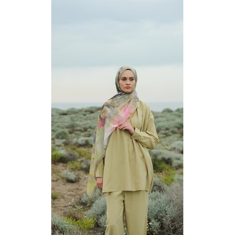 FLOREA ŞAL SOFT SARI