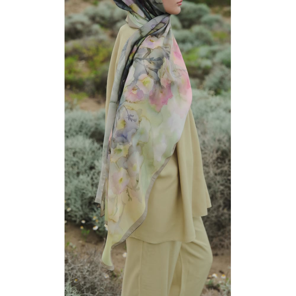 FLOREA ŞAL SOFT SARI 