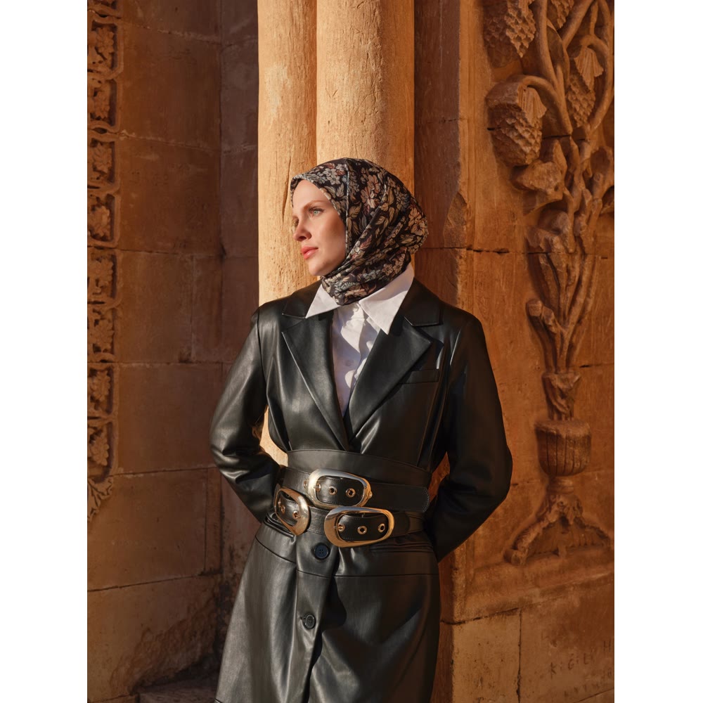 FLORENCIA EŞARP SİYAH 
