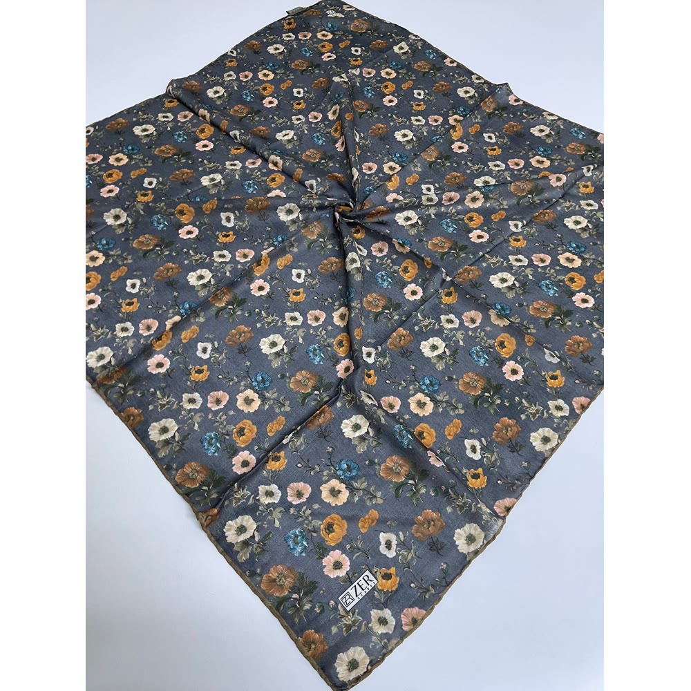 FLORINA DESEN EŞARP GRİ