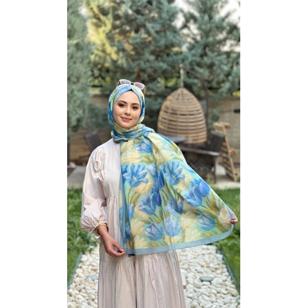 FLOYA ŞAL INDIGO