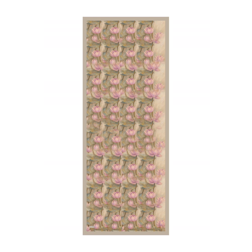 FLOYA ŞAL SOFT PEMBE ÇİÇEK