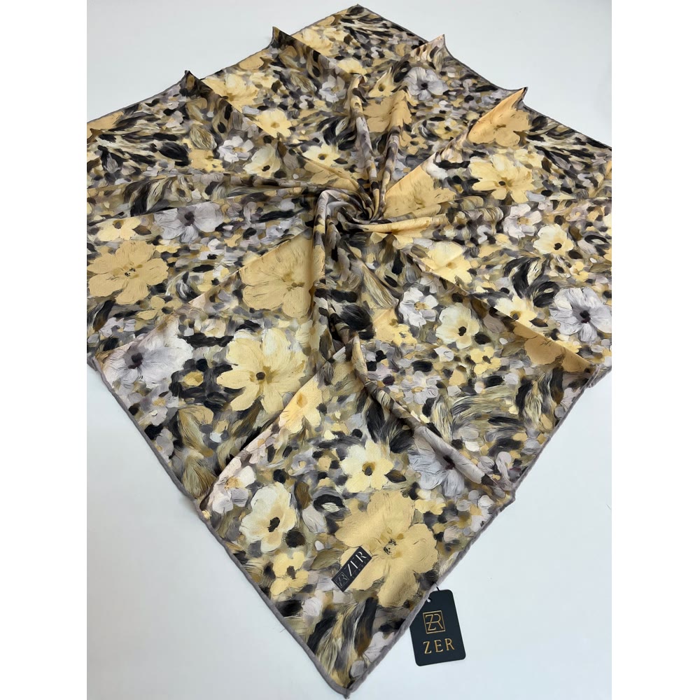 LUNEA EŞARP SOFT SARI