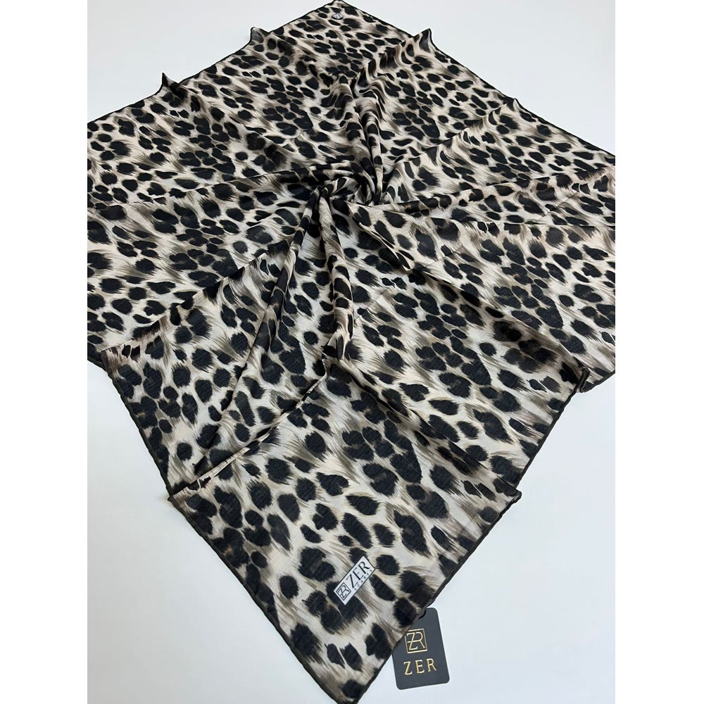 NATÜR EŞARP BRUSH LEOPARD
