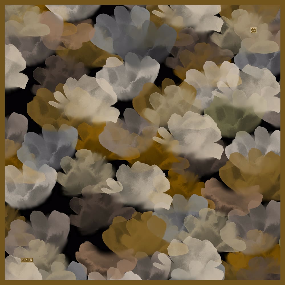 PASTEL BLOOM EŞARP HARDAL 
