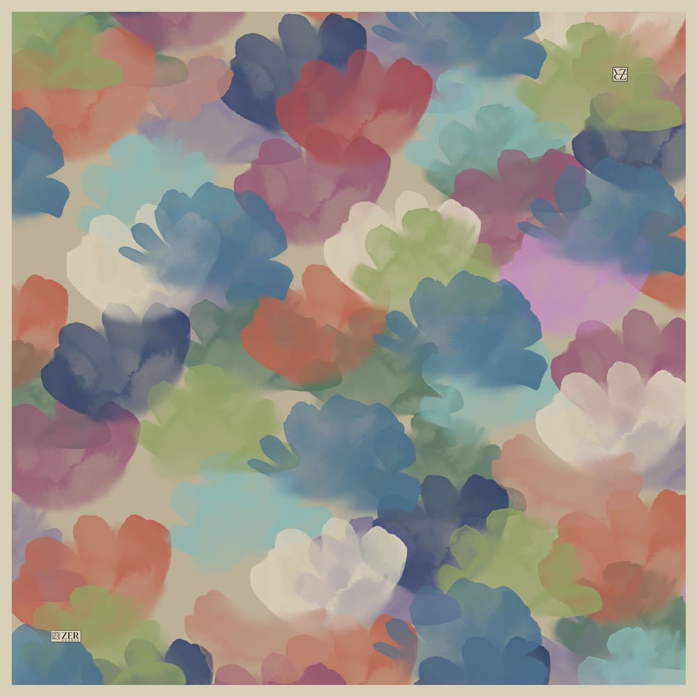 PASTEL BLOOM RENKLİ ÇİÇEK 