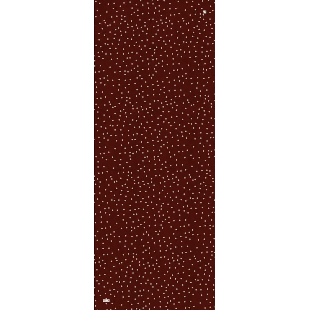 POLKA DOTS DESENLİ ŞAL BORDO 