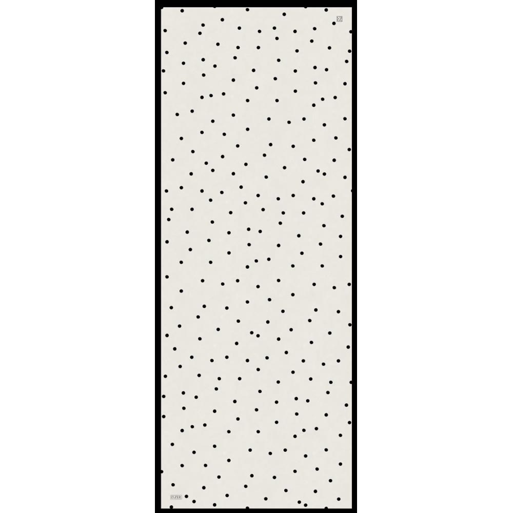 POLKA DOTS DESENLİ ŞAL EKRU 