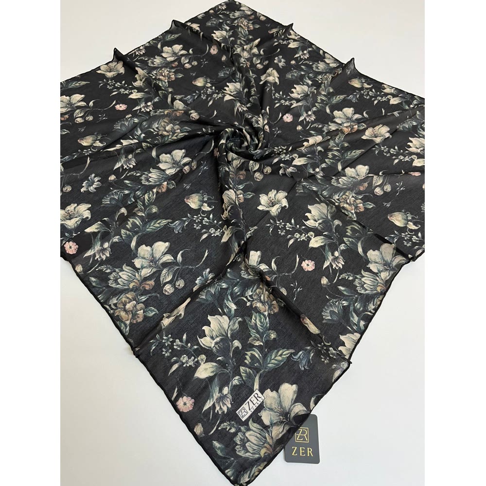 ROSELLE EŞARP SOFT ÇİÇEK