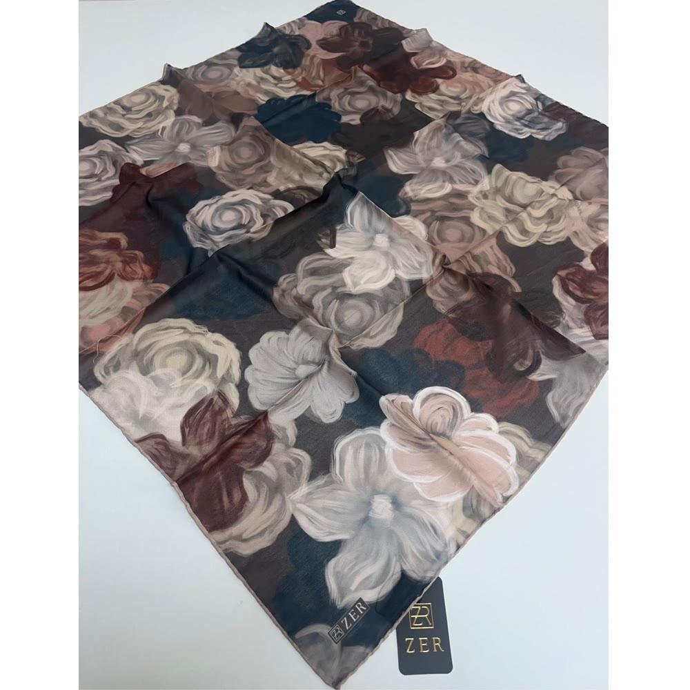 WATER BLOOM EŞARP SOFT ÇİÇEK