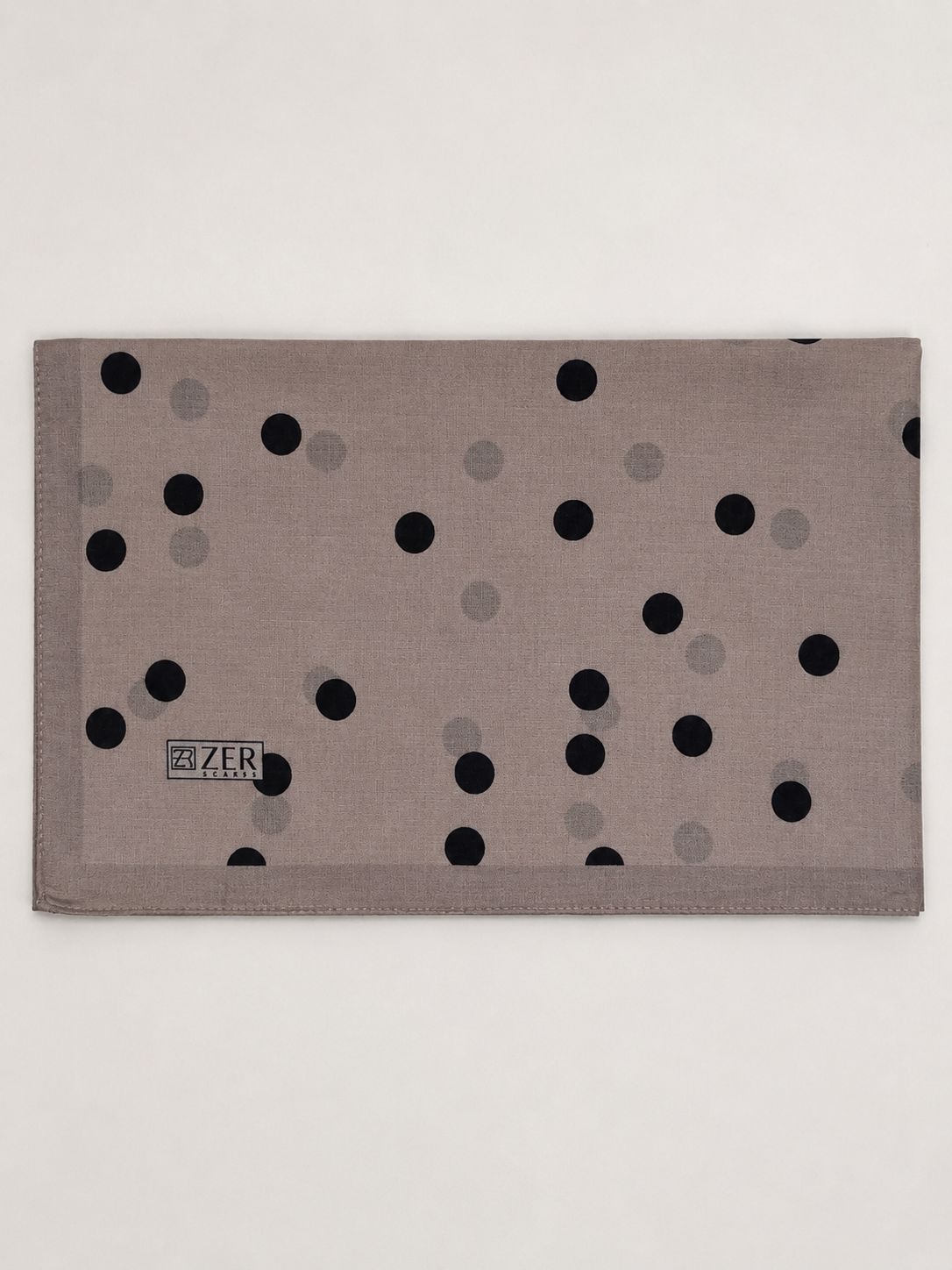 POLKA DOTS DESENLİ ŞAL VİZON