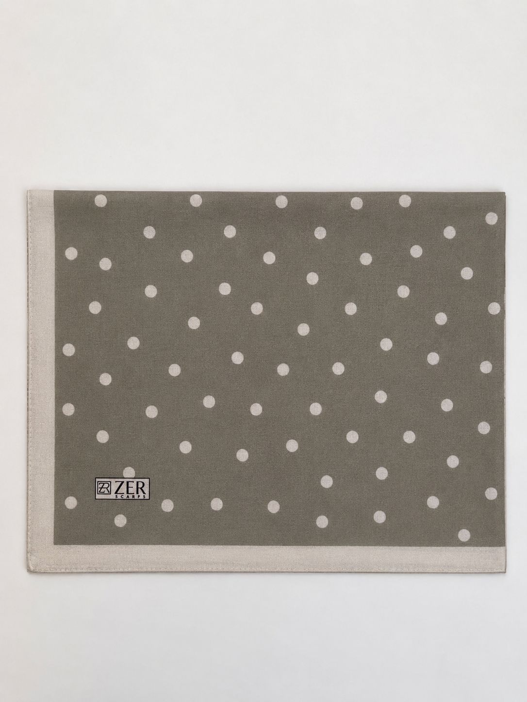 POLKA DOTS DESENLİ ŞAL SOFT ÇAĞLA YEŞİL