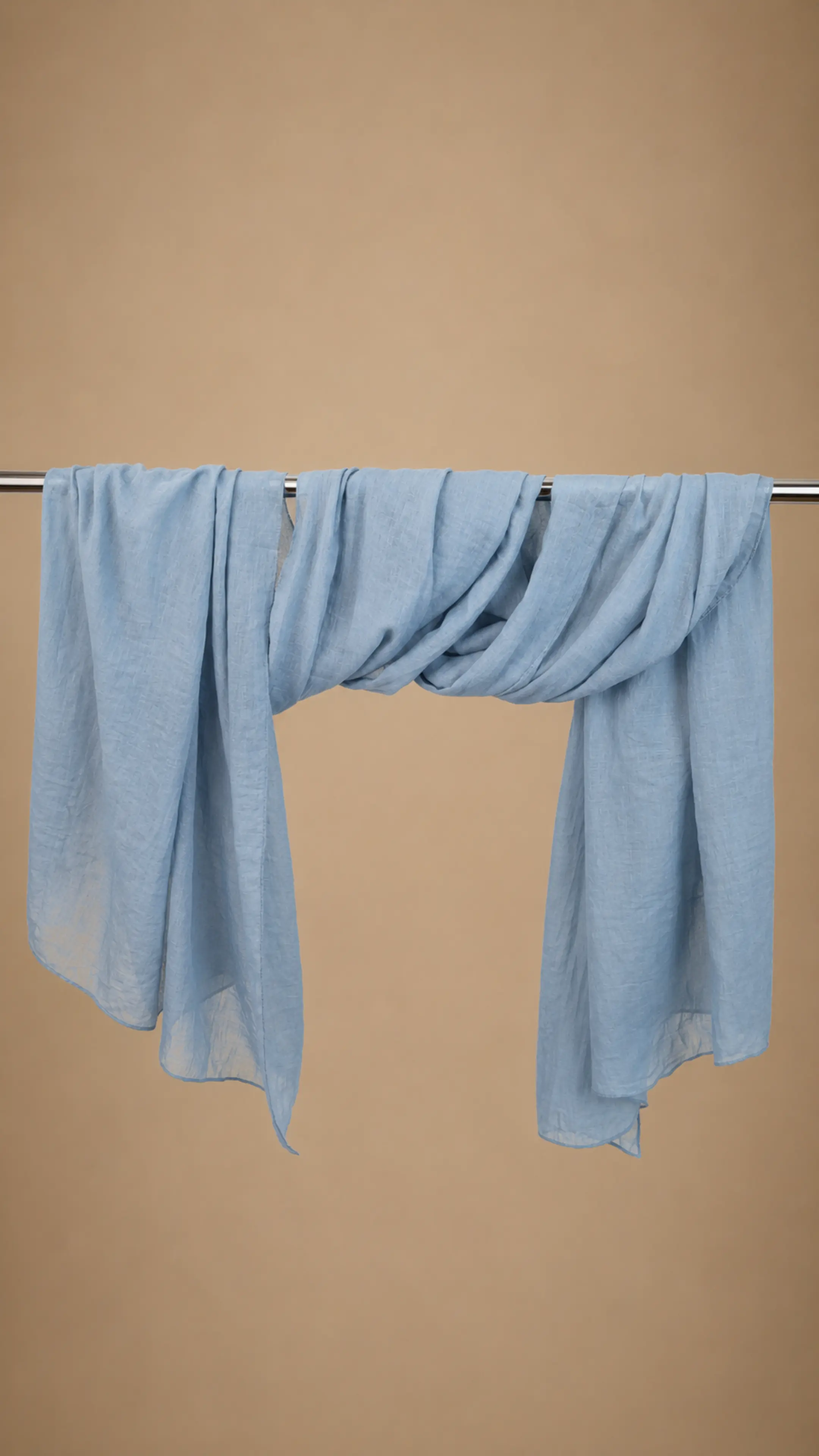 İTHAL MOCHA ŞAL BABY BLUE