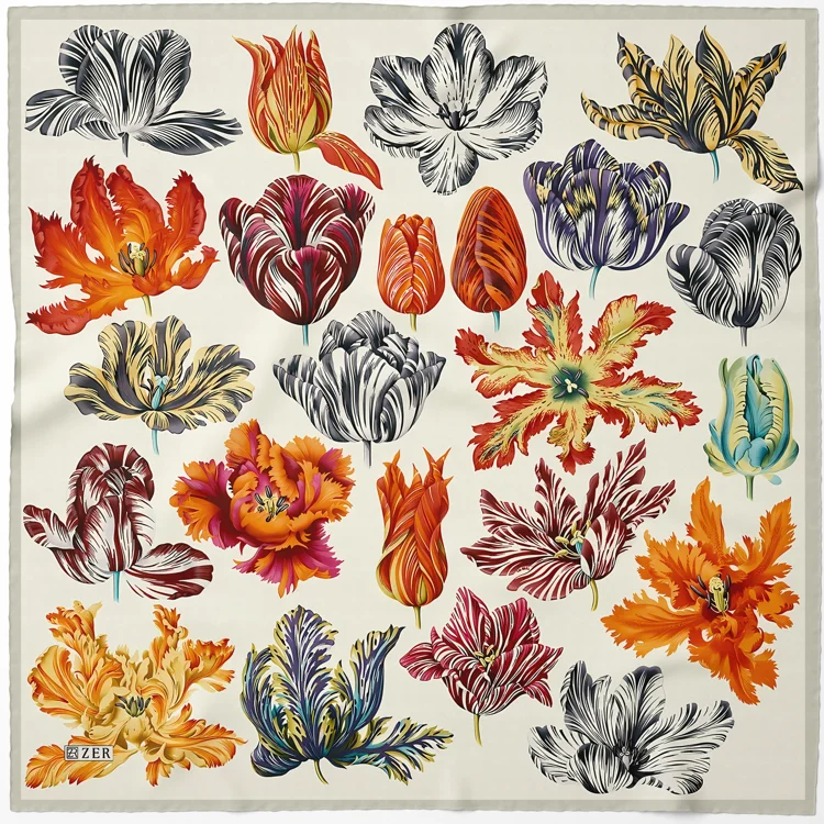 FLOWER DESEN FULAR