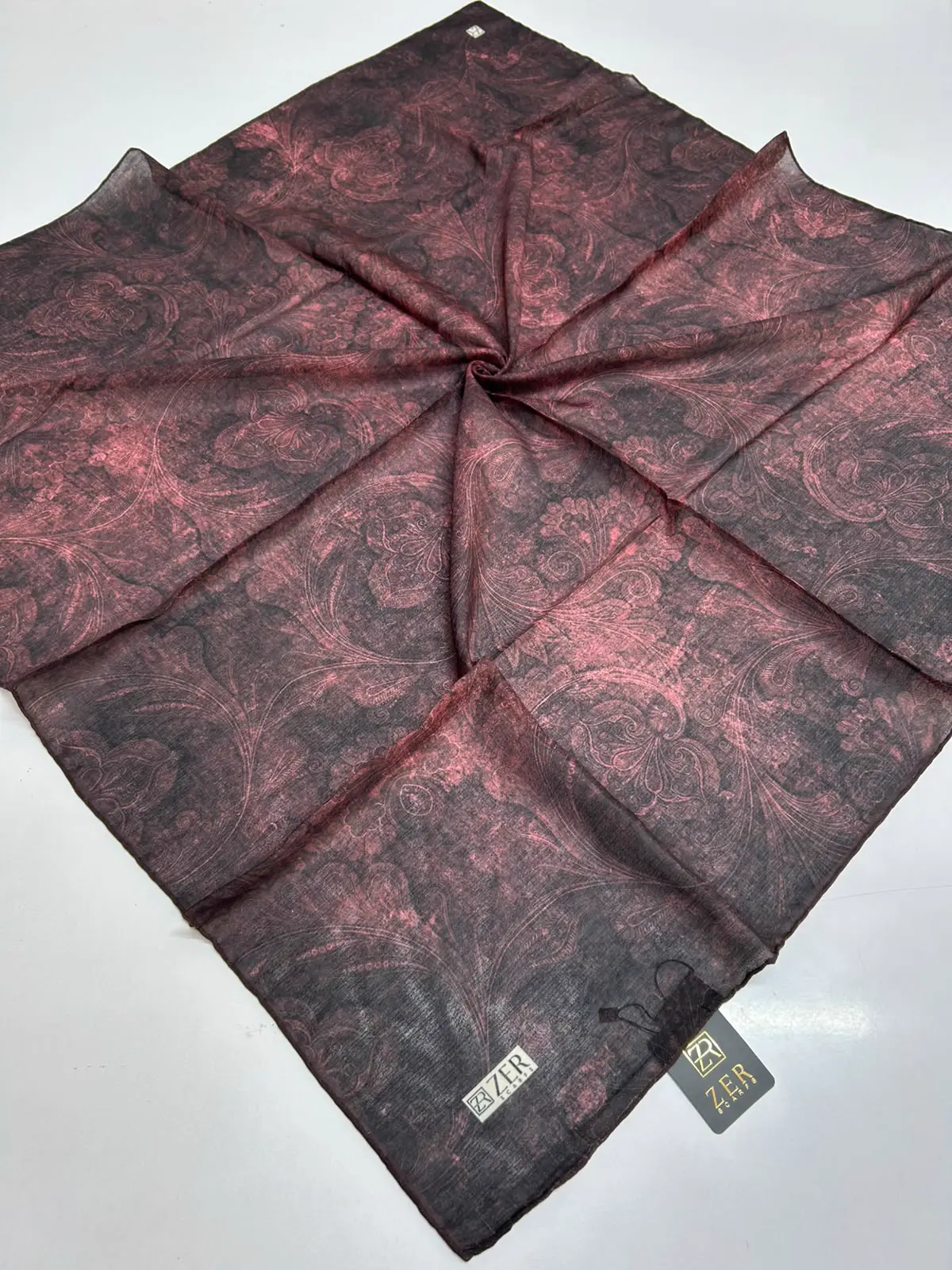 PAISLEY DESEN EŞARP MÜRDÜM